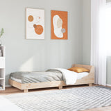 Cadre de lit sans matelas 90x190 cm bois de pin massif