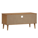 Meuble TV MOLDE Marron 158x40x49 cm Bois de pin massif