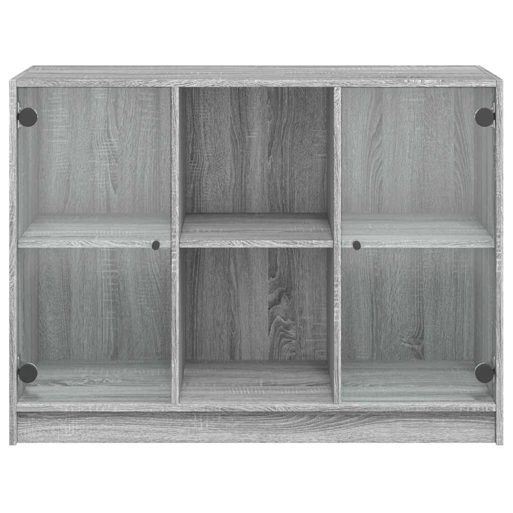 Buffet sonoma gris 102x37x75,5 cm bois d'ingénierie