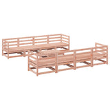 Salon de jardin 9 pcs bois massif sapin de douglas