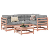 Salon de jardin 5 pcs bois massif sapin de douglas