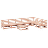 Salon de jardin 8 pcs bois massif sapin de douglas