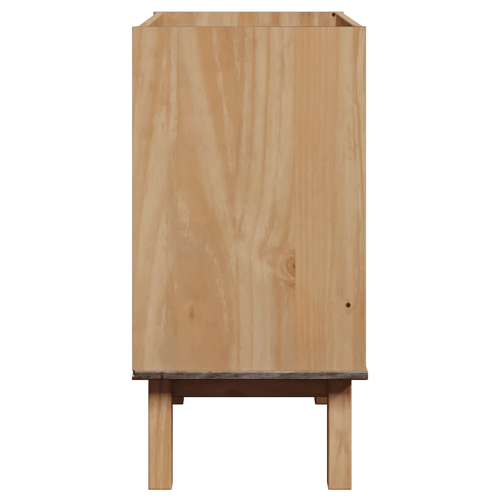 OTTA Waschbeckenunterschrank 59x40x80 cm Massivholz