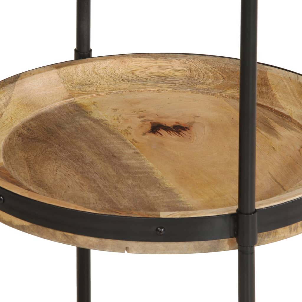 Table d'appoint Ø55x83 cm bois de manguier massif