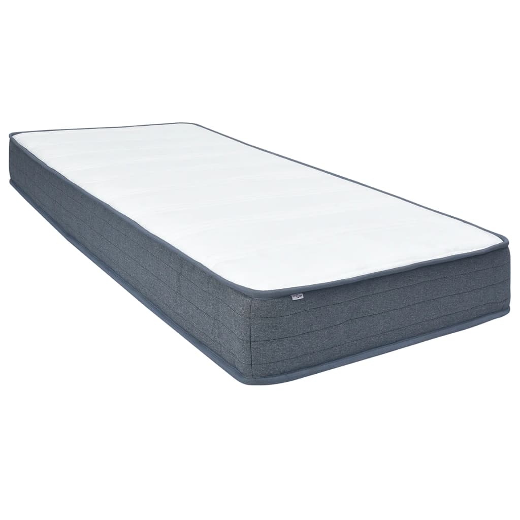 Slatted base mattress 200x70x20 cm fabric