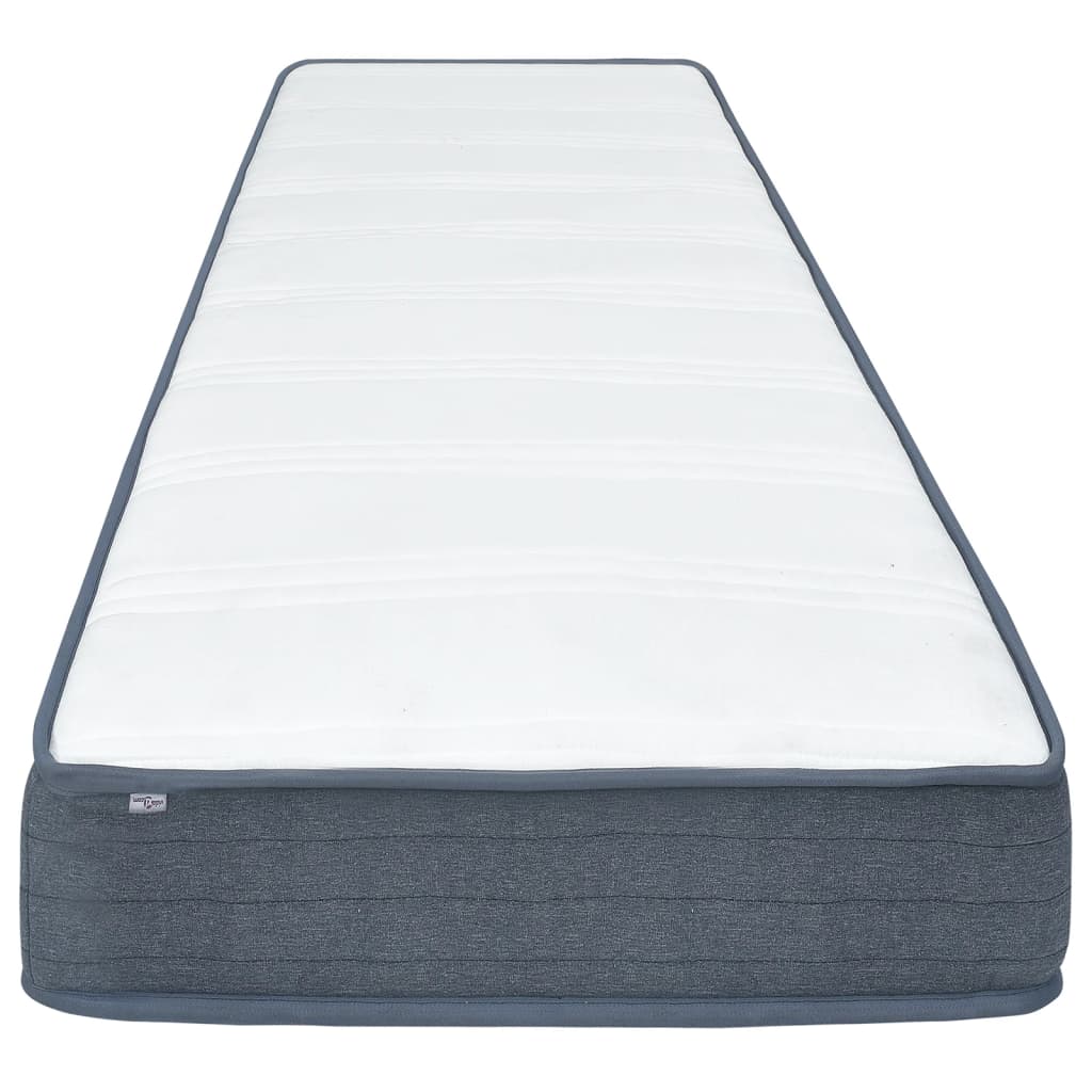 Slatted base mattress 200x70x20 cm fabric