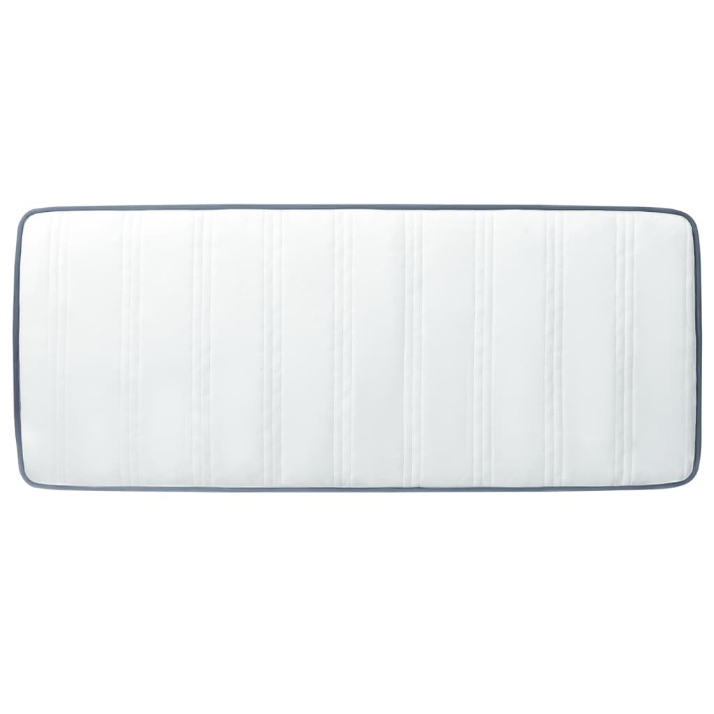 Slatted base mattress 200x70x20 cm fabric