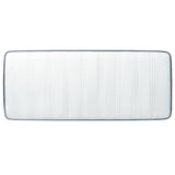 Slatted base mattress 200x70x20 cm fabric