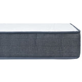 Slatted base mattress 200x70x20 cm fabric