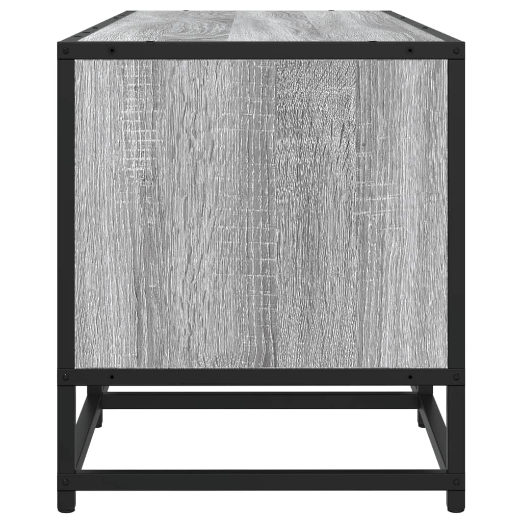 Meuble TV sonoma gris 180x35x41 cm bois d'ingénierie