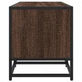 Meuble TV chêne marron 180x35x41 cm bois d'ingénierie