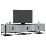 Meuble TV sonoma gris 180x35x41 cm bois d'ingénierie