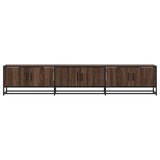 Meuble TV chêne marron 210x35x41 cm bois d'ingénierie