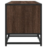 Meuble TV chêne marron 210x35x41 cm bois d'ingénierie