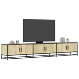 Meuble TV chêne sonoma 240x35x41 cm bois d'ingénierie