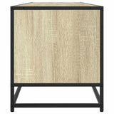 Meuble TV chêne sonoma 180,5x40x46 cm bois d'ingénierie