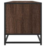 Meuble TV chêne marron 180,5x40x46 cm bois d'ingénierie