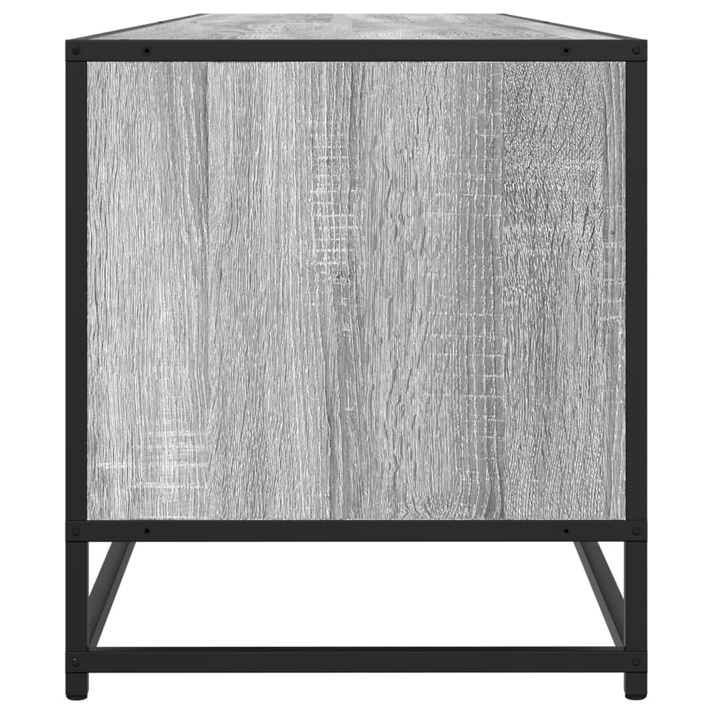 Meuble TV sonoma gris 180x40x46 cm bois d'ingénierie