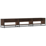 Meuble TV chêne marron 270x40x46 cm bois d'ingénierie