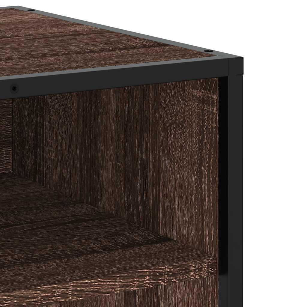 Meuble TV chêne marron 270x40x46 cm bois d'ingénierie