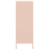 Buffet haut rose 68x39x101,5 cm acier