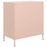 Buffet rose 68x39x73,5 cm acier laminé à froid