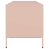 Pink TV cabinet 135x39x43.5 cm cold rolled steel