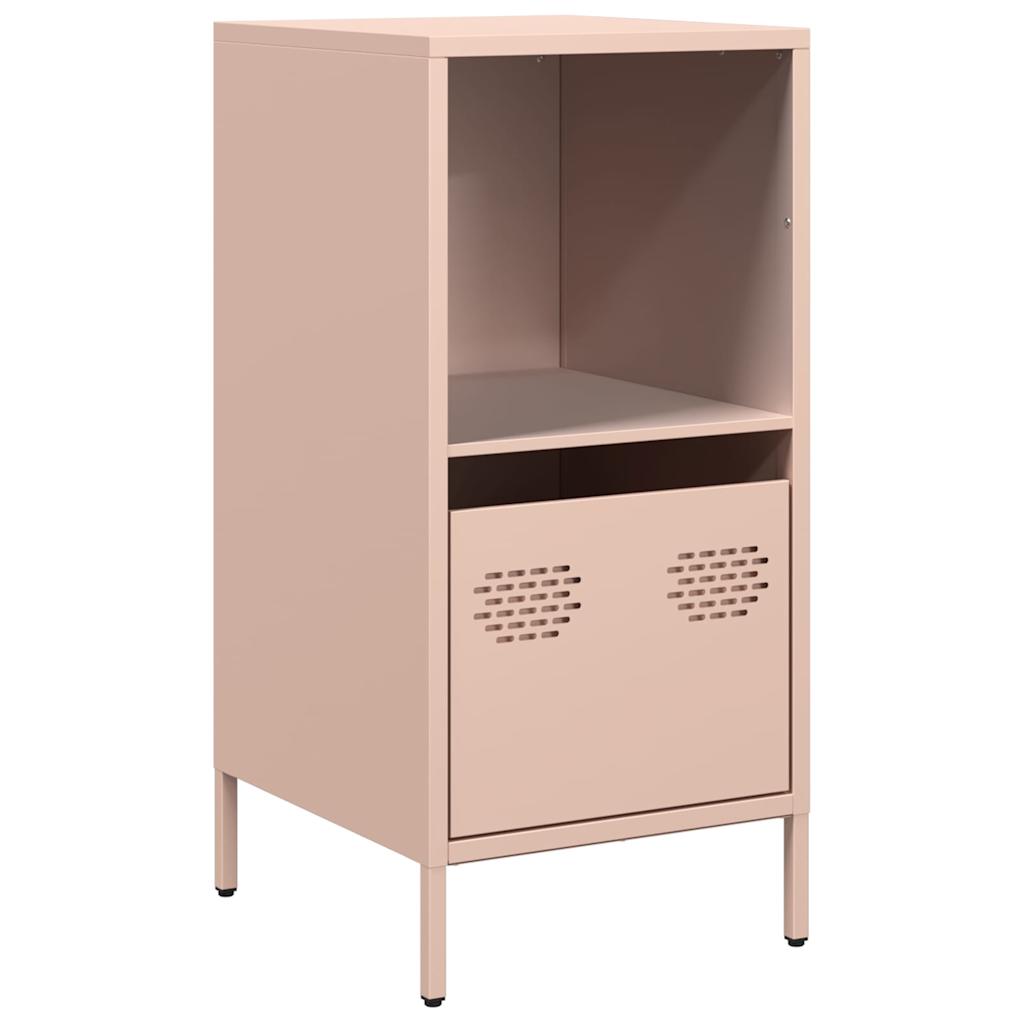 Buffet rose 35x39x73,5 cm acier laminé à froid