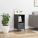 Anthracite sideboard 35x39x73.5 cm cold rolled steel