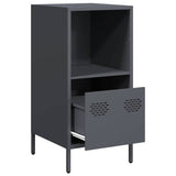 Anthracite sideboard 35x39x73.5 cm cold rolled steel