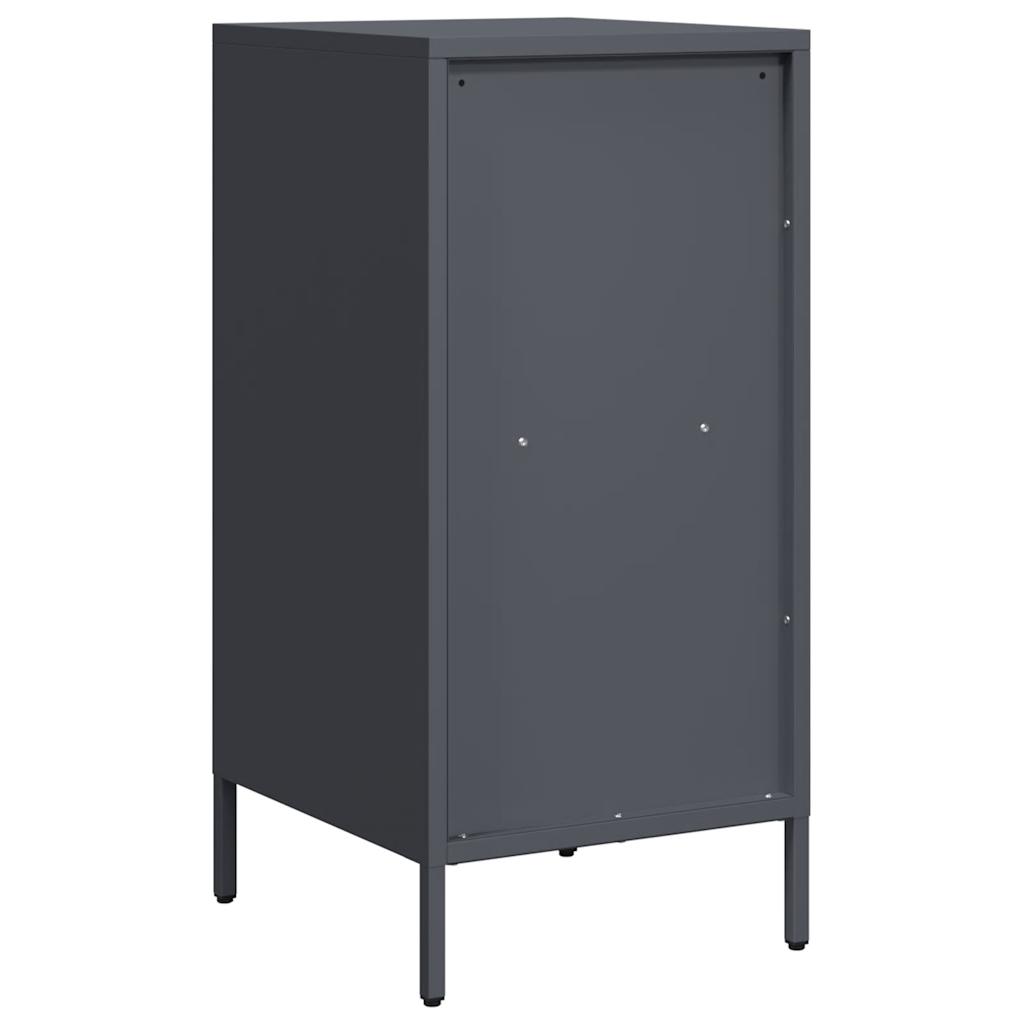 Buffet anthracite 35x39x73,5 cm acier laminé à froid