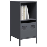 Anthracite sideboard 35x39x73.5 cm cold rolled steel