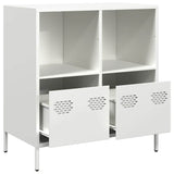 Buffet blanc 68x39x73,5 cm acier laminé à froid