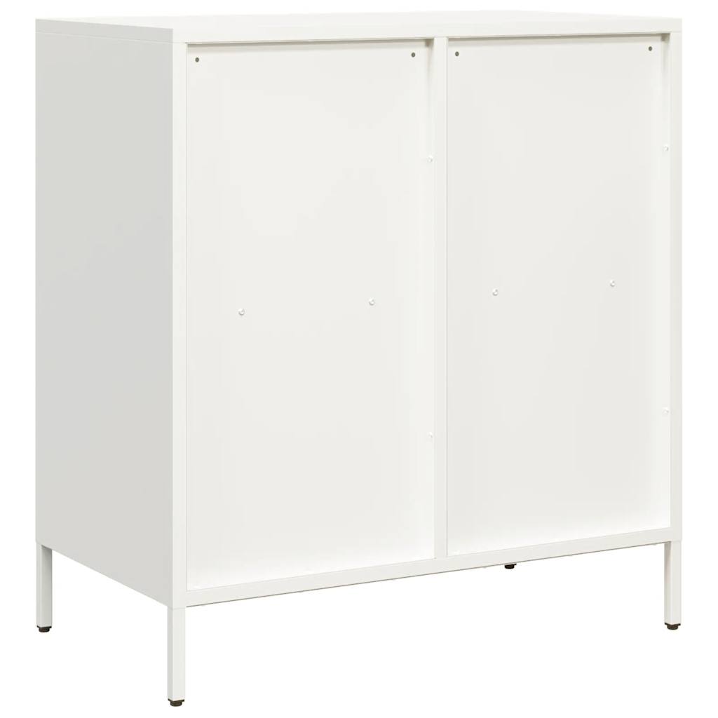 Buffet blanc 68x39x73,5 cm acier laminé à froid