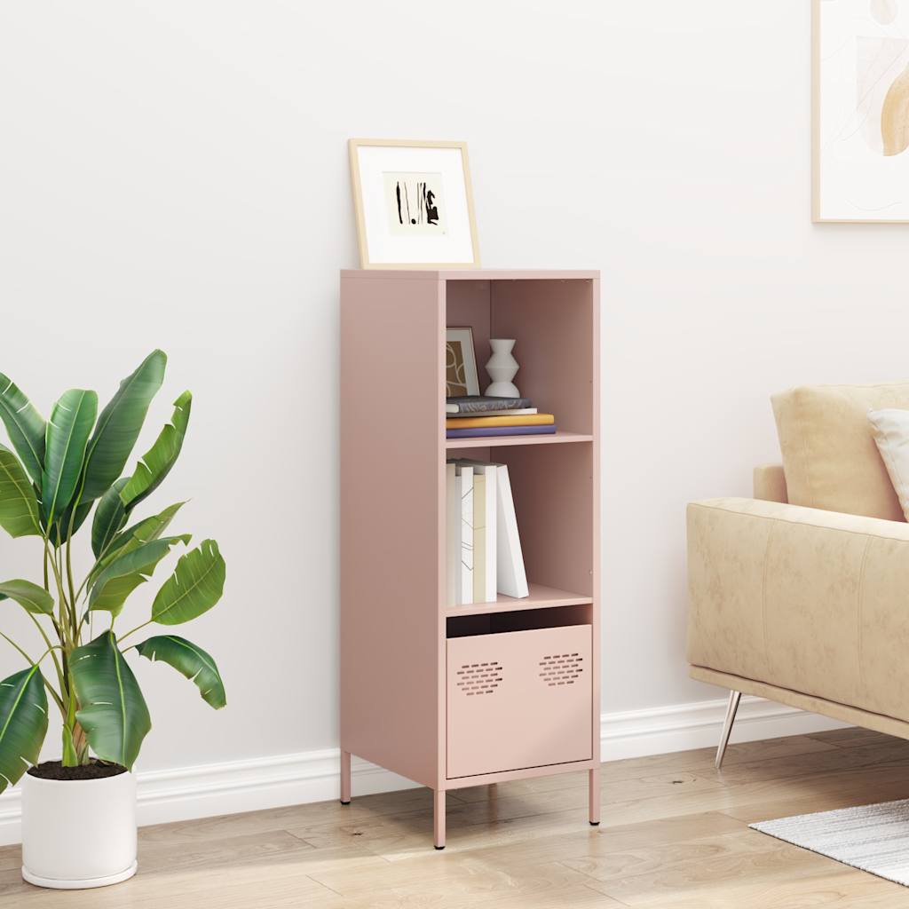 High pink sideboard 35x39x103.5 cm steel