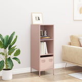 Buffet haut rose 35x39x103,5 cm acier