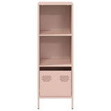 High pink sideboard 35x39x103.5 cm steel