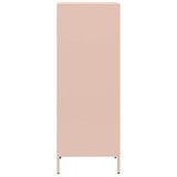 High pink sideboard 35x39x103.5 cm steel