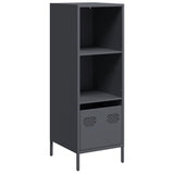 Buffet haut anthracite 35x39x103,5 cm acier