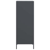 Buffet haut anthracite 35x39x103,5 cm acier