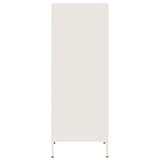 Buffet haut blanc 35x39x103,5 cm acier