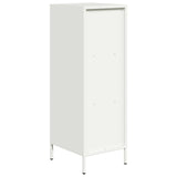 Buffet haut blanc 35x39x103,5 cm acier