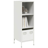 Buffet haut blanc 35x39x103,5 cm acier