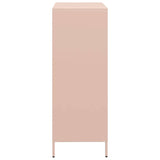 Buffet haut rose 68x39x103,5 cm acier