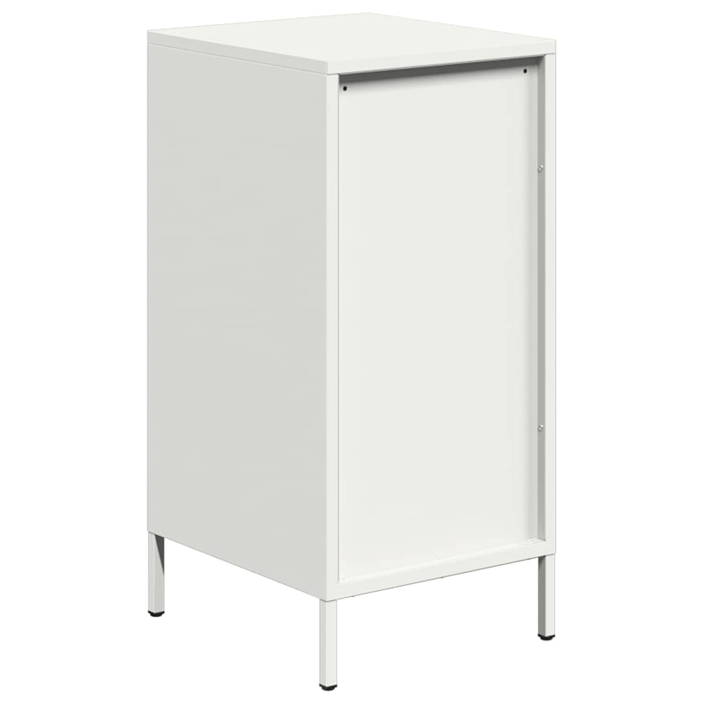 Buffet blanc 35x39x73,5 cm acier laminé à froid