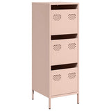 Buffet haut rose 39x35x103,5 cm acier