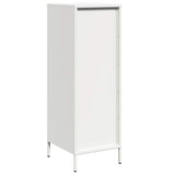 Buffet haut blanc 39x35x103,5 cm acier