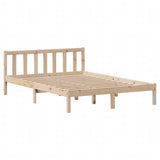 Cadre de lit sans matelas 120x190 cm bois de pin massif