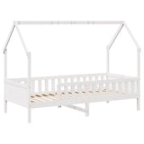 Cadre de lit enfants avec tiroirs sans matelas 90x200 cm bois