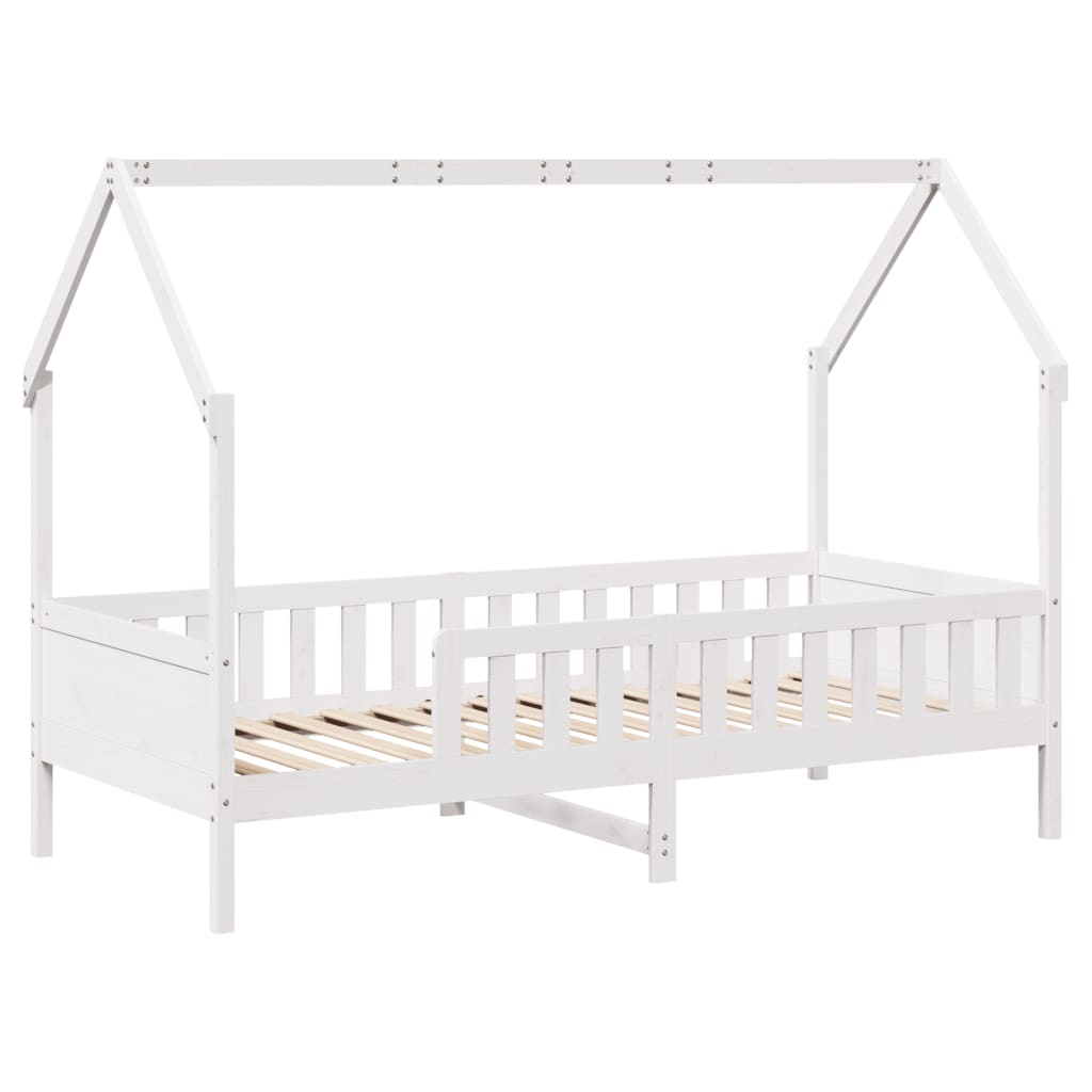 Cadre de lit enfants avec tiroirs sans matelas 80x200 cm bois